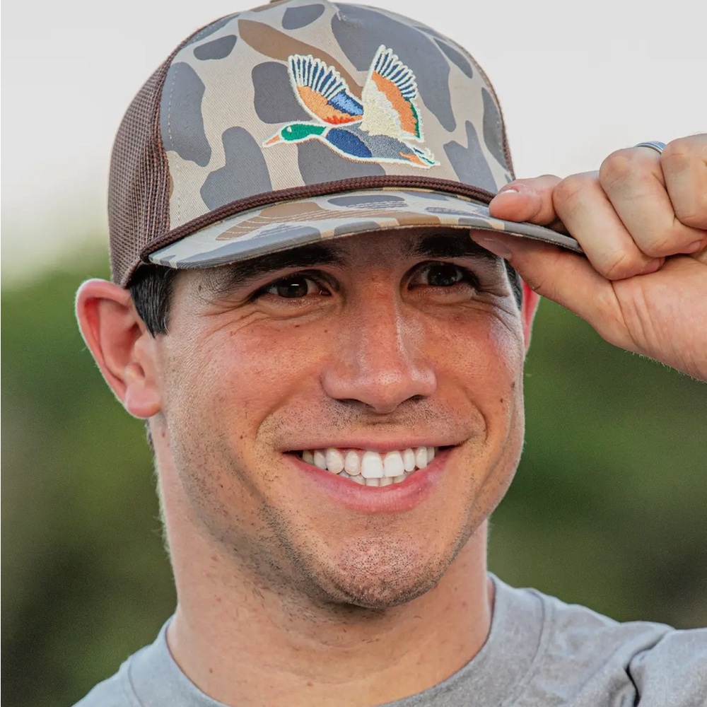 BURLEBO Cap - Retro Camo Duck